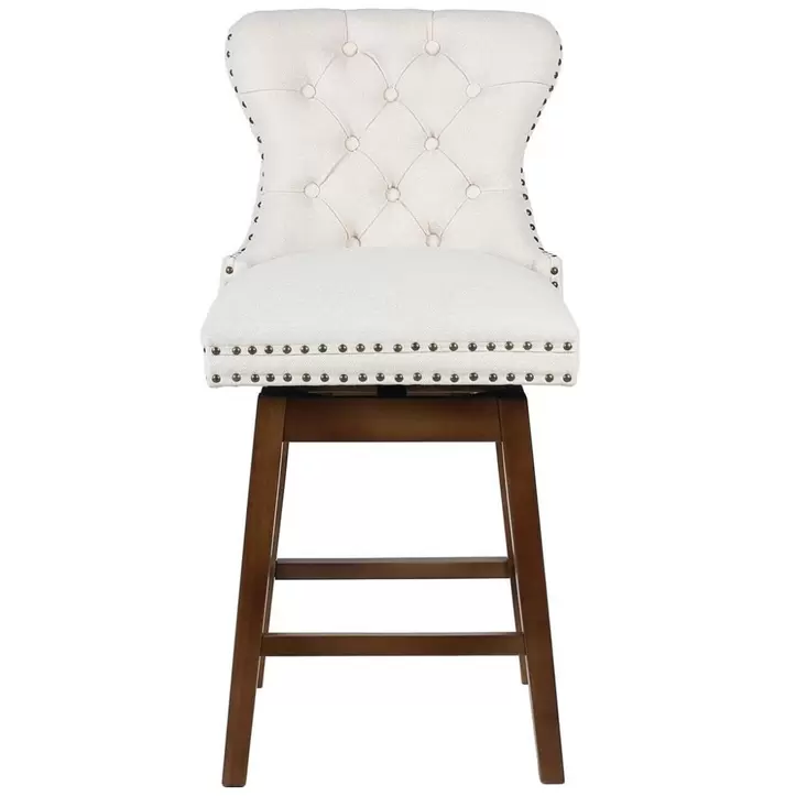 Oferta de Banco Bar Giratorio Joelle Bone Vintage Home por $4399 en Sears