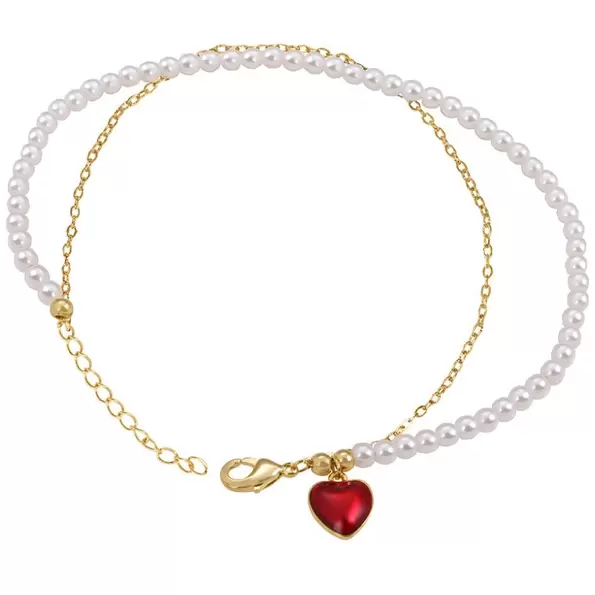 Oferta de Pulso Doble con Perlas Y Corazón Rojo. Unlimited por $279 en Sears