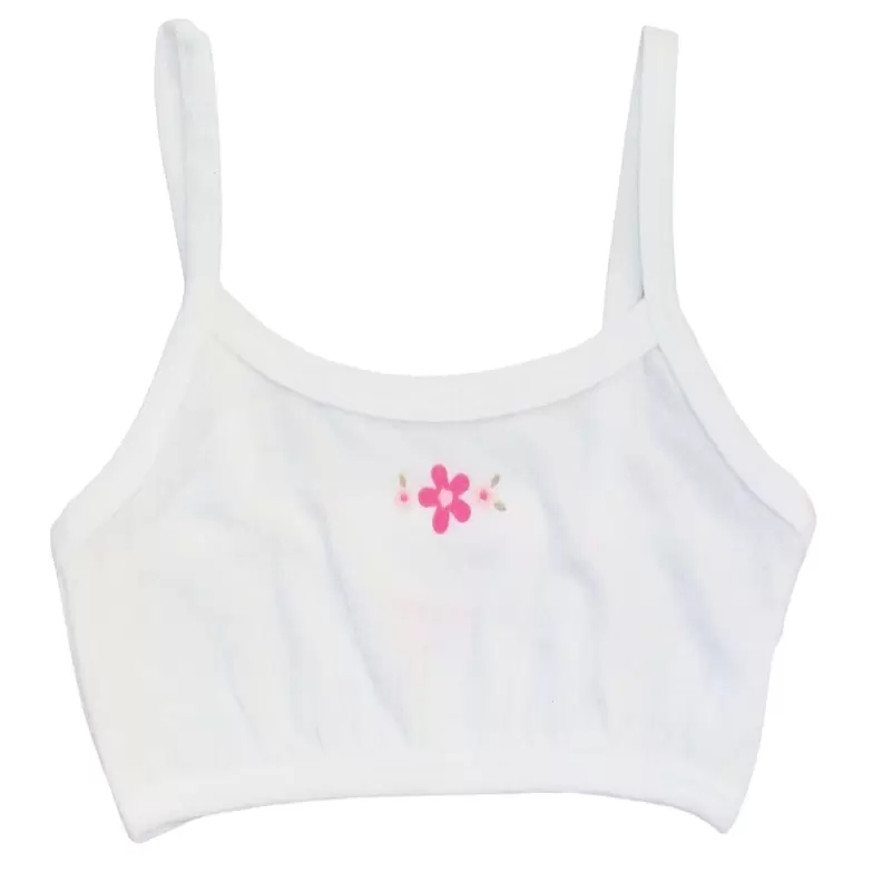 Oferta de Corpiño Blanco con Estampado para Niña Baby Creysi por $52 en Sears