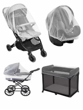 Oferta de Mosquitera simple carrito de bebé por $38.19 en SHEIN