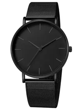Oferta de Relojes de hombre Negro Negocio por $56.32 en SHEIN