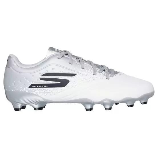 Oferta de Tachones Skechers Soccer™: Razor 1.5 Jr Youth FG™ Color Blanco Plata Para Niño por $1 en Skechers