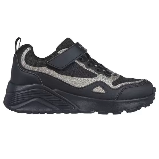 Oferta de Tenis Skechers Uno Lite - Glisten Steps Color Negro Para Niña por $1 en Skechers