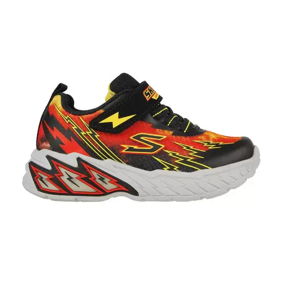 Oferta de Tenis Skechers Light Storm 2.0 Color Negro Rojo Para Bebé Niño por $1 en Skechers