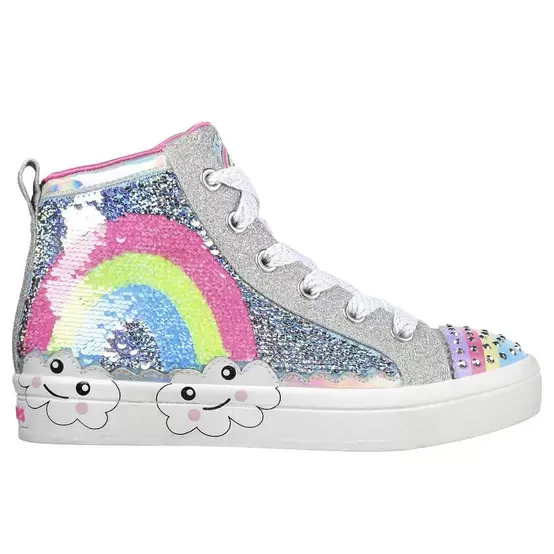 Oferta de Tenis Tipo Bota Skechers Flip Kicks™ Twi-Lites 2.0 - Rainbow Daydreams Multicolor Para Niña por $1 en Skechers