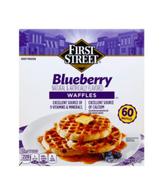 Oferta de Waffles con blueberry First Street por $269.9 en Smart & Final