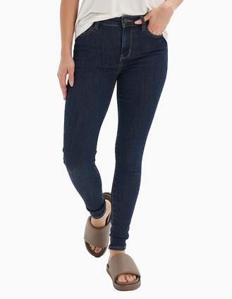Oferta de Jeans skinny American Eagle lavado obscuro corte cintura para mujer por $799 en Suburbia