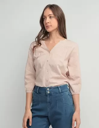 Oferta de Blusa Weekend manga 3/4 para mujer por $299 en Suburbia