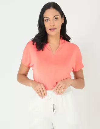 Oferta de Blusa La Mode manga corta para mujer por $159.2 en Suburbia