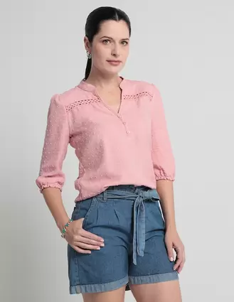 Oferta de Blusa Weekend manga al codo para mujer por $299 en Suburbia