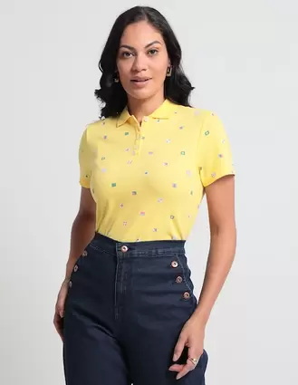 Oferta de Playera tipo polo Weekend para mujer por $139.3 en Suburbia