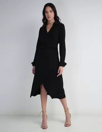 Oferta de Vestido 3/4 casual Contempo para mujer por $419.3 en Suburbia