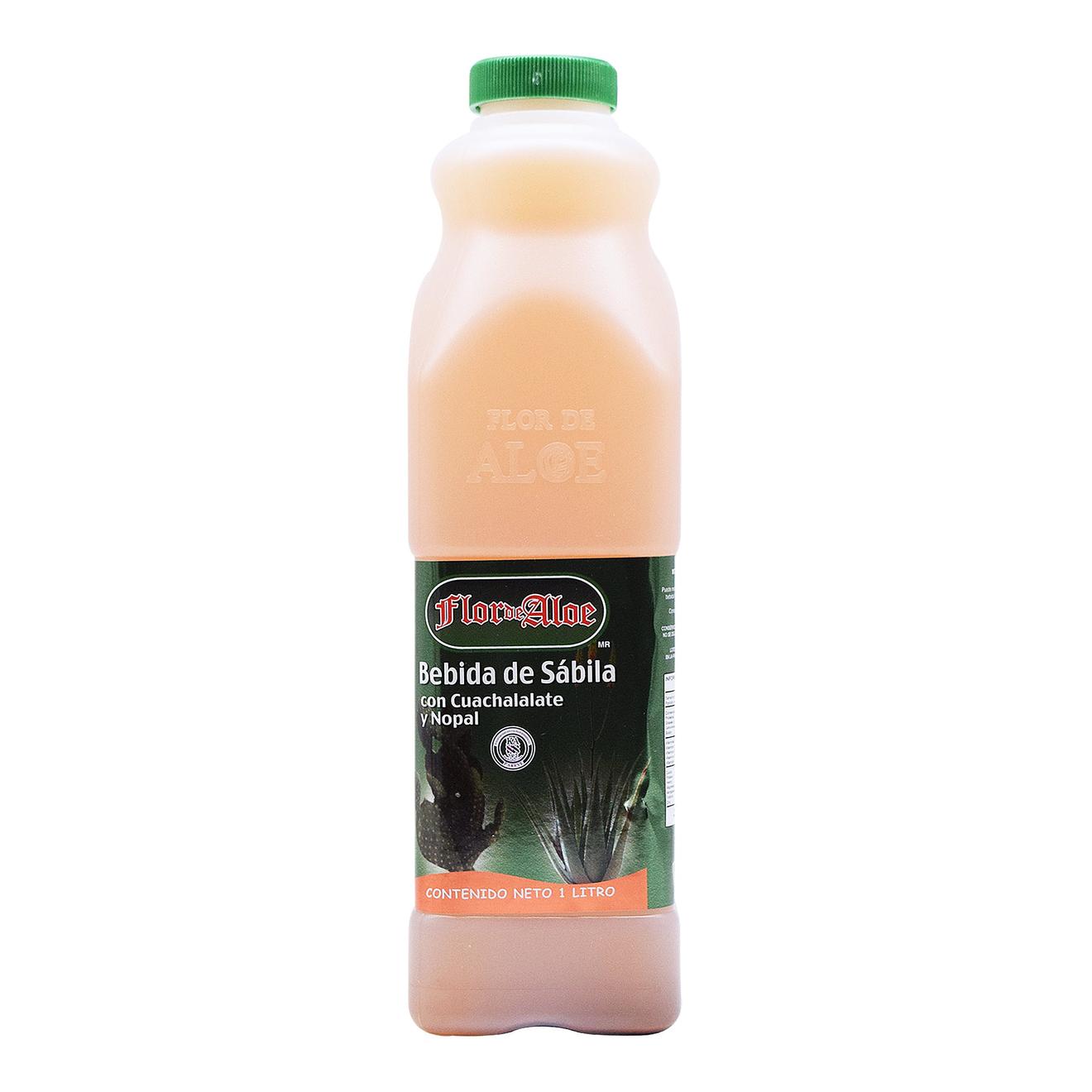 Oferta de Bebida De Sabila Cuachalalate Nopal 1 L por $45.78 en Súper Naturista