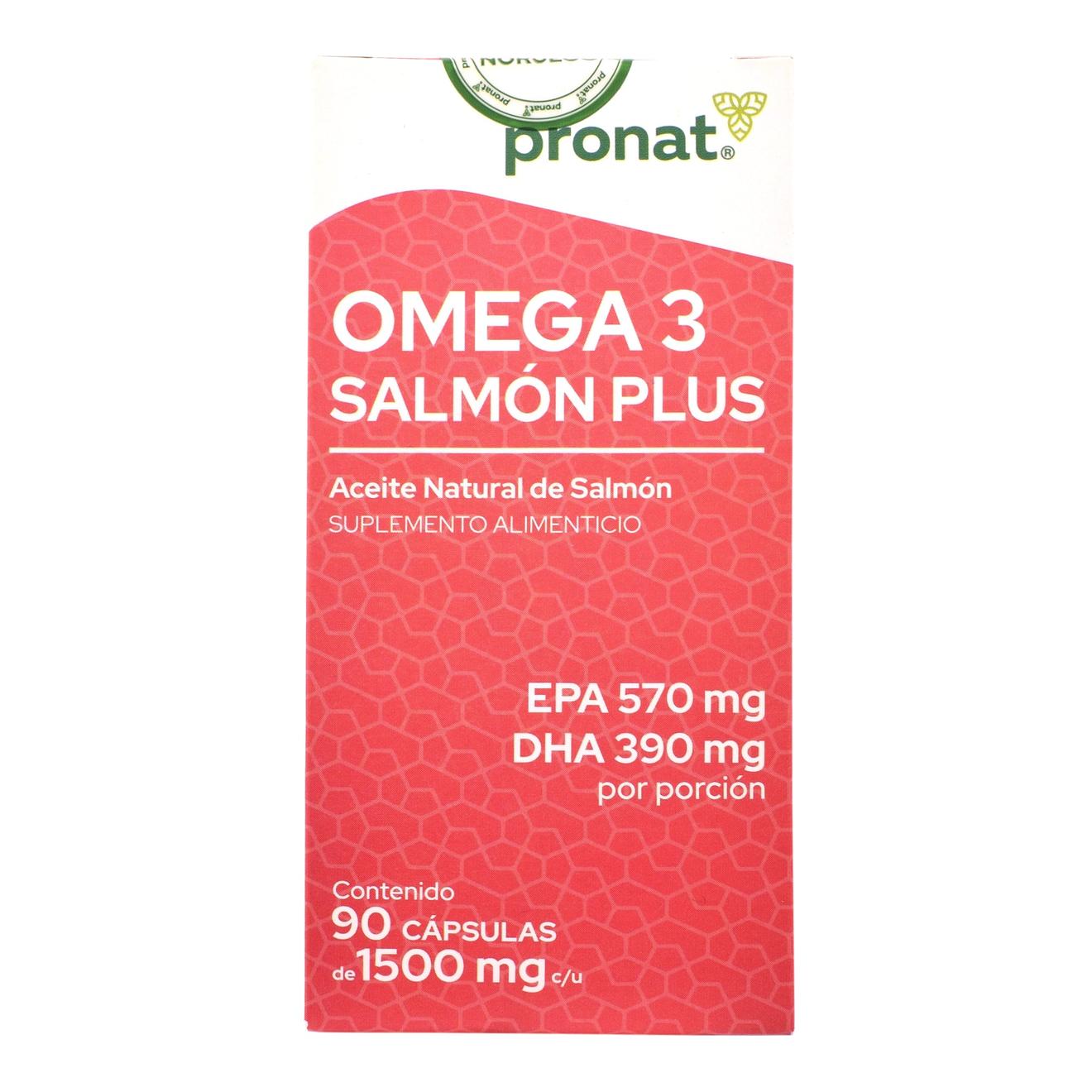 Oferta de Omega 3 plus aceite de salmon 90 cap por $409.95 en Súper Naturista