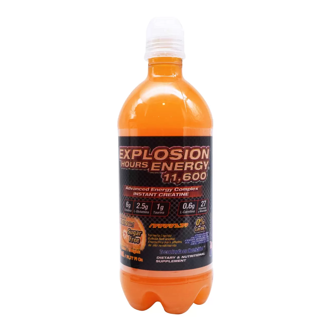 Oferta de Explosion Hours Energy Naranja 625 Ml por $65.7 en Súper Naturista