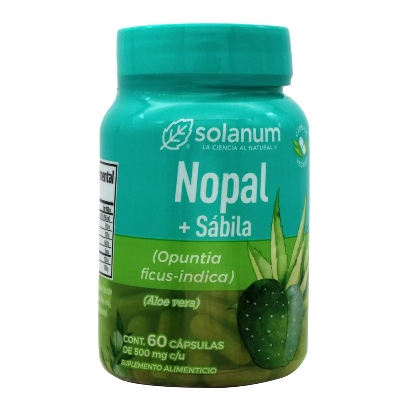 Oferta de Nopal Sabila 60 Cap por $189.7 en Súper Naturista