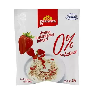 Oferta de Avena Granvita Fresa 35grs - Granvita por $5.5 en Surti Tienda