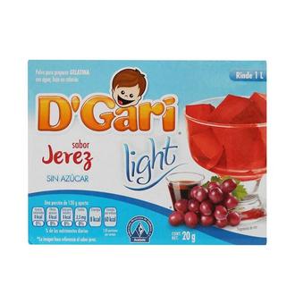 Oferta de Gelatina D Gari Light Jerez 20grs - D Gari por $11.7 en Surti Tienda
