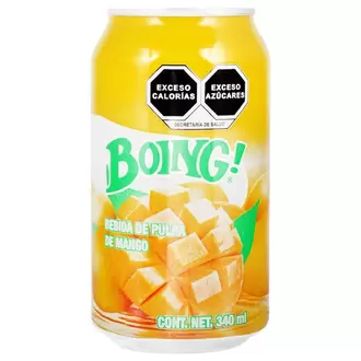 Oferta de Bebida Boing Lata 340Ml Mango - Boing por $13.9 en Surti Tienda