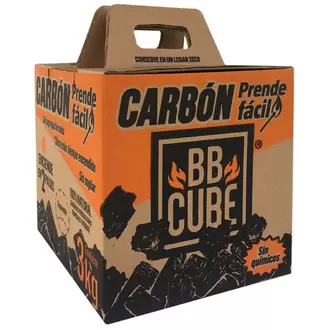 Oferta de Carbón Bb Cube 3Kg por $156.1 en Surti Tienda