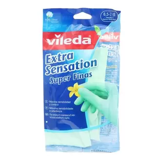 Oferta de Guantes Vileda Extra Sensation Chico Par - Vileda por $30.8 en Surti Tienda