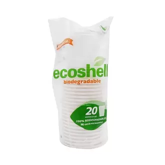 Oferta de Vaso Desechable Ecoshell N8 20 Pz - Ecosherll por $33.7 en Surti Tienda