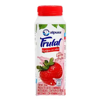 Oferta de Leche Alpura Frutal Fresa 250Ml - Alpura por $11 en Surti Tienda