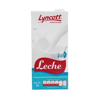 Oferta de Leche Lyncott Parcialmente Descremada 1Lt - Lyncott por $18.5 en Surti Tienda