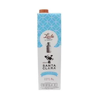 Oferta de Leche Santa Clara Light 1 Litror - Santa Clara por $30 en Surti Tienda