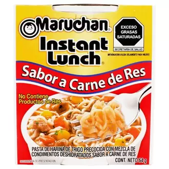 Oferta de Sopa Maruchan Res Con Verdura 64grs - Maruchan por $13.8 en Surti Tienda