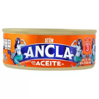 Oferta de ATUN ANCLA ACEITE ABRE FACIL 140 GRS por $12.5 en Surti Tienda