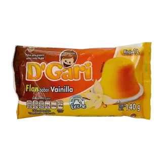 Oferta de Flan D Gari Vainilla 140 Gr. - Dgari por $8.6 en Surti Tienda