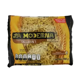 Oferta de Sopa La Moderna Tallarin 200grs #1 - La Moderna por $8.5 en Surti Tienda