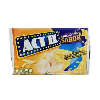 Oferta de Palomitas Act Ii Mantequilla 80grs - San Marcos por $12.2 en Surti Tienda