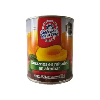 Oferta de DURAZNOS SEL DE LA CASA MITADES 820G por $43.3 en Surti Tienda