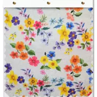 Oferta de Canasta Digital Flores de Colores Primavera por $119.99 en Telas Junco