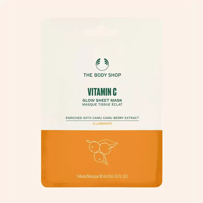 Oferta de Sheet Mask Vitamina C por $140 en The Body Shop