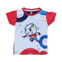 Oferta de PLAYERA NIÑO BLANCA CHIVITO MANGAS ROJAS por $299 en Tienda Chivas