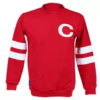 Oferta de SUDADERA ROJA FRANJAS BLANCAS ESPORTS por $550 en Tienda Chivas