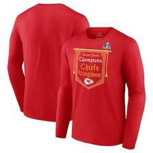 Oferta de Camiseta de manga larga roja con logo de Fanatics Branded Kansas City Chiefs Campeones del Super Bowl LVIII Hometown en la parte superior para hombre por $685 en Tienda NFL