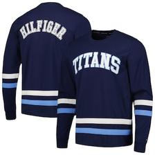 Oferta de Camiseta de manga larga Tommy Hilfiger azul marino/azul claro Tennessee Titans Nolan para hombre por $1113 en Tienda NFL