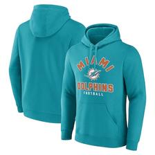 Oferta de Fanatics Branded Aqua Miami Dolphins Entre los pilones sudadera con capucha por $1199 en Tienda NFL