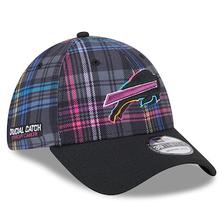 Oferta de Gorra New Era negra Buffalo Bills 2024 NFL Crucial Catch Plaid 39THIRTY Flex para hombre por $755 en Tienda NFL