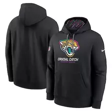 Oferta de Sudadera con capucha negra Nike Jacksonville Jaguars 2024 NFL Crucial Catch Club para hombre por $94.99 en Tienda NFL