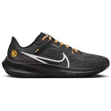 Oferta de Zapatillas de running unisex Nike antracita Pittsburgh Steelers Zoom Pegasus 40 por $139.99 en Tienda NFL