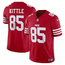 Oferta de Nike George Kittle Scarlet San Francisco 49ers Vapor F.U.S.E. para hombre Camiseta limitada por $174.99 en Tienda NFL