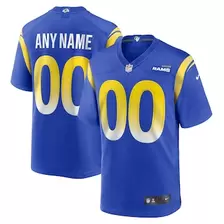 Oferta de Men's Nike Royal Los Angeles Rams Custom Game Jersey por $169.99 en Tienda NFL