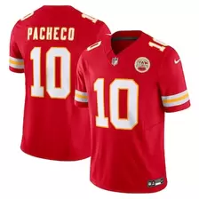 Oferta de Hombre Nike Isiah Pacheco Rojo Kansas City Chiefs Vapor F.U.S.E. Camiseta limitada por $174.99 en Tienda NFL