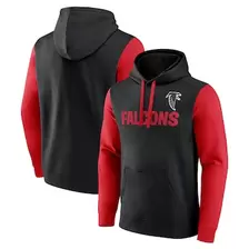 Oferta de Sudadera con capucha negra de los Atlanta Falcons para hombre Fanatics por $39.99 en Tienda NFL