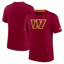 Oferta de Camiseta de mezcla de tres piezas con el logotipo Playback de Washington Commanders de Nike en burdeos para hombre por $39.99 en Tienda NFL